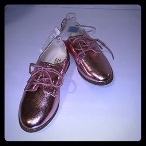 Gap Girls Metallic Pink Shoes